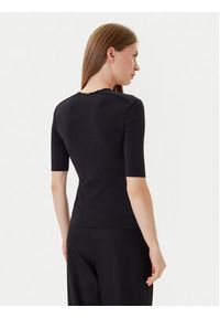 BOSS Bluzka Egamma 50541894 Czarny Slim Fit. Kolor: czarny. Materiał: syntetyk #3