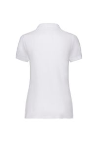 FRUIT OF THE LOOM - Koszulka Polo Dla Dorosłych Unisex 65/35 Pique. Typ kołnierza: polo. Kolor: biały