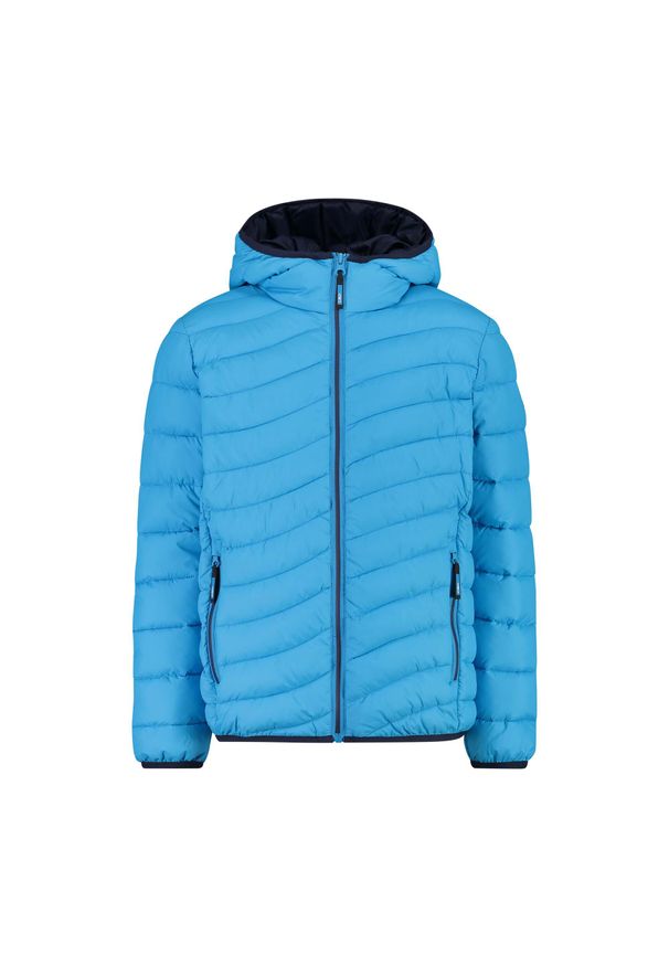 Dziecięca kurtka puchowa CMP. Kolor: niebieski. Materiał: syntetyk. Styl: sportowy, młodzieżowy