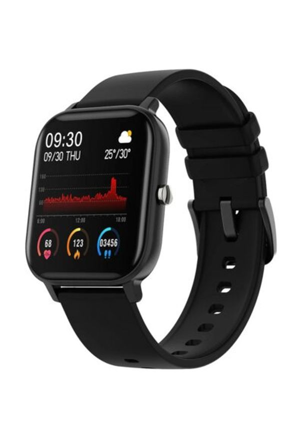 Colmi - Smartwatch COLMI P8 Czarny. Rodzaj zegarka: smartwatch. Kolor: czarny. Styl: casual