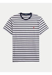 Polo Ralph Lauren T-Shirt 710938134004 Biały Slim Fit. Typ kołnierza: polo. Kolor: biały. Materiał: bawełna #3