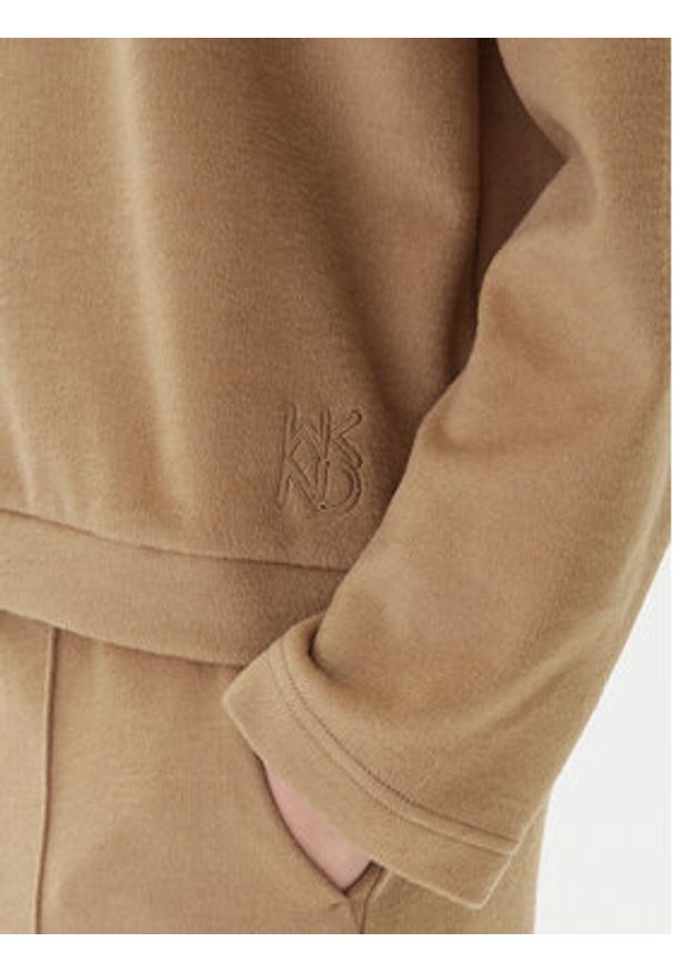 Weekend Max Mara Bluza Oscuri 2525926012 Beżowy Regular Fit. Kolor: beżowy. Materiał: syntetyk