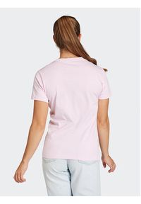 Adidas - adidas T-Shirt Essentials Logo GL0726 Różowy Regular Fit. Kolor: różowy. Materiał: bawełna #3