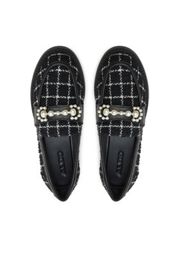 Aldo Loafersy Dinara 13838743 Czarny. Kolor: czarny. Materiał: materiał