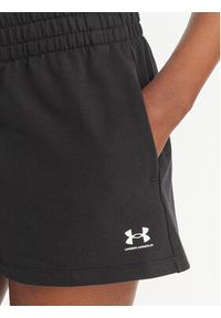 Under Armour Szorty sportowe Sport Terry 6011022 Czarny Regular Fit. Kolor: czarny. Materiał: bawełna #2