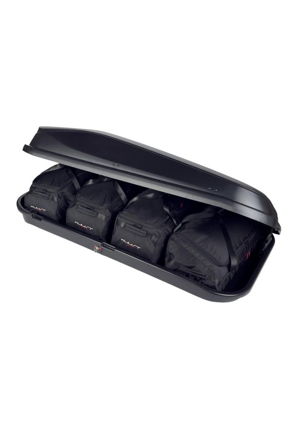 KJUST - Torby Do Boksu Dachowego Junior Easy 530 4Szt Kjust. Kolor: czarny