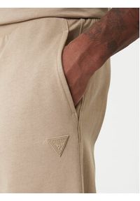 Guess Spodnie dresowe Z6RB03 K9YI1 Beżowy Regular Fit. Kolor: beżowy. Materiał: bawełna #2