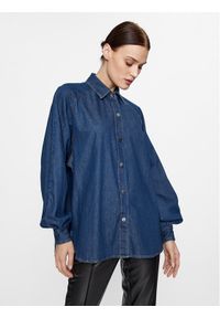 Hugo Koszula jeansowa Erinnia 50498982 Granatowy Relaxed Fit. Kolor: niebieski. Materiał: bawełna #1
