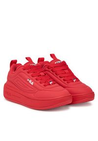 Fila Sneakersy Superbubble FFW0536 30005 Czerwony. Kolor: czerwony. Materiał: skóra #4