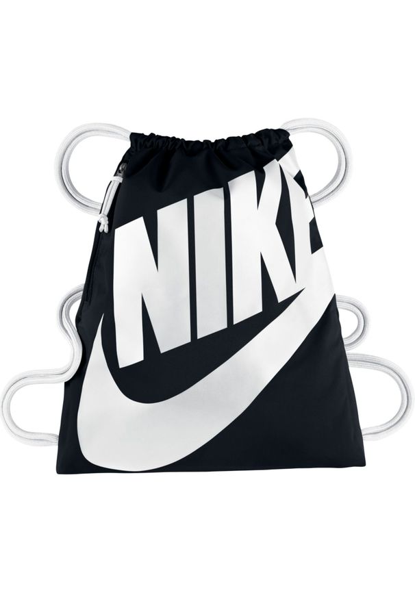 Nike - NIKE HERITAGE GYMSACK > BA5351-011. Materiał: nylon, materiał. Wzór: ze splotem