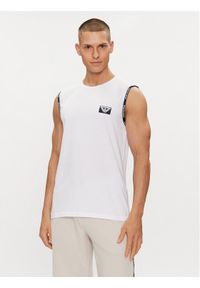 Emporio Armani Underwear Tank top 112089 4R755 00010 Biały Slim Fit. Kolor: biały. Materiał: bawełna #1