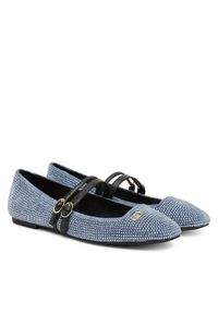 Liu Jo Baleriny Brigitte 06 SF5113 TX365 Niebieski. Kolor: niebieski. Materiał: materiał