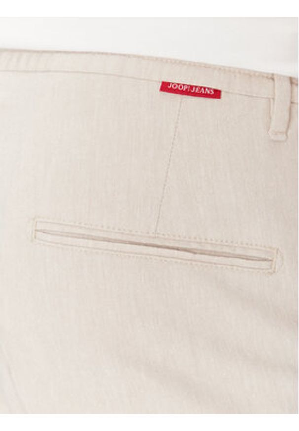 JOOP! Jeans Chinosy 15 JJF-100Lead2 30046561 Beżowy Loose Fit. Kolor: beżowy. Materiał: bawełna