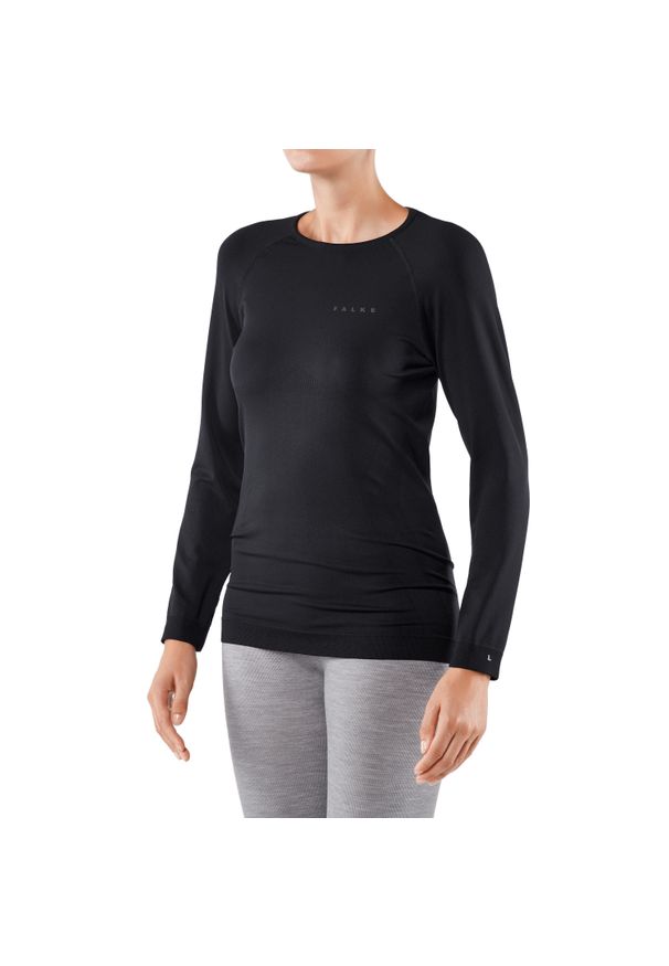 Koszulka Falke manches longues femme Maximum Warm. Kolor: czarny. Długość rękawa: długi rękaw