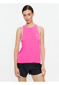 Under Armour Top Knockout Novelty Tank 1379434 Różowy Loose Fit. Kolor: różowy. Materiał: syntetyk #1