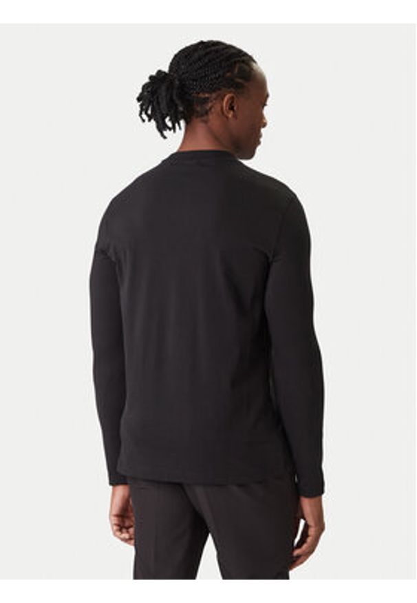 BOSS - Boss Longsleeve 50506365 Czarny Regular Fit. Kolor: czarny. Materiał: bawełna. Długość rękawa: długi rękaw