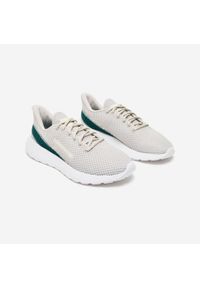 Decathlon - Buty sportowe męskie KLNJ BE Fresh. Okazja: na co dzień. Kolor: biały, zielony, beżowy, wielokolorowy. Materiał: mesh. Sport: turystyka piesza