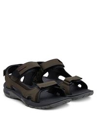 Jack Wolfskin Sandały Lakewood Cruise Sandal M 4019011 Brązowy. Kolor: brązowy. Materiał: skóra #6