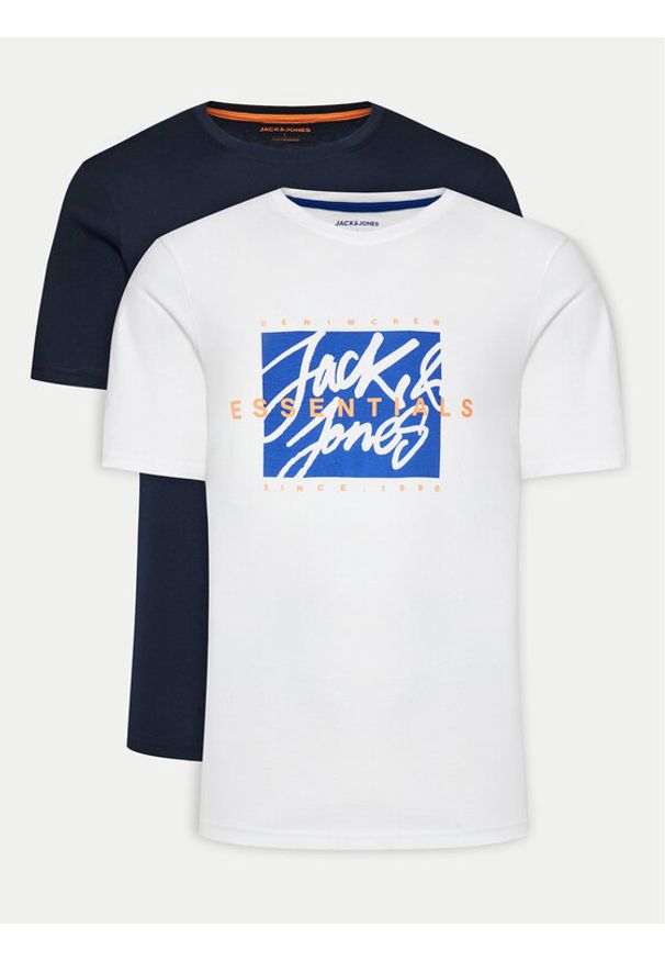 Jack & Jones - Jack&Jones Komplet 2 t-shirtów Colton 12277637 Kolorowy Standard Fit. Materiał: bawełna. Wzór: kolorowy