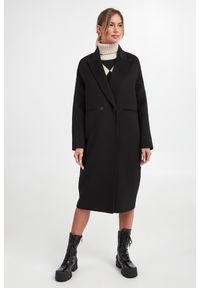 Ermanno Firenze - Płaszcz damski wełniany ERMANNO FIRENZE. Materiał: wełna #4