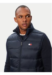 Tommy Jeans Kamizelka DM0DM23232 Granatowy Regular Fit. Kolor: niebieski. Materiał: syntetyk #4