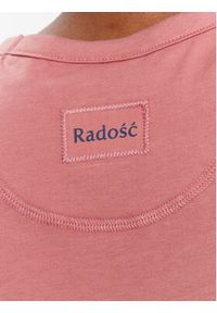 outhorn - Outhorn T-Shirt TTSHF424 Różowy Regular Fit. Kolor: różowy. Materiał: bawełna #2