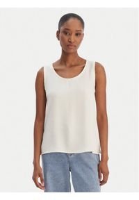 Marella Bluzka Nembi 2615161011 Écru Regular Fit. Materiał: wiskoza #1