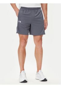 Under Armour Szorty sportowe Ua Zone 7 1383389 Szary Regular Fit. Kolor: szary. Materiał: syntetyk
