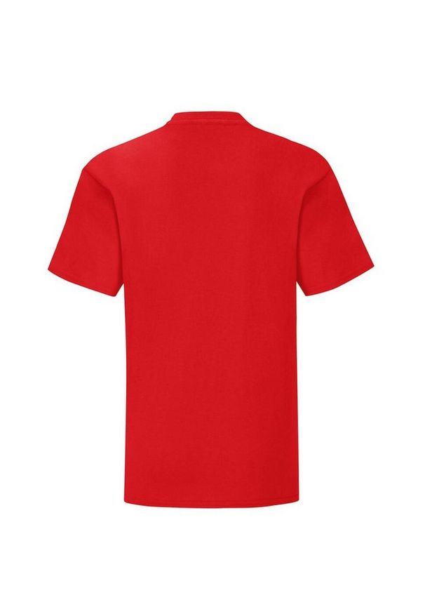 FRUIT OF THE LOOM - Koszulka Dziecięca Iconic 150 Plain T-shirt. Kolor: czerwony