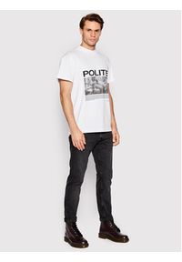 Young Poets Society T-Shirt Polite Daylen 107078 Biały Regular Fit. Kolor: biały. Materiał: bawełna