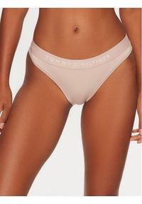 TOMMY HILFIGER - Tommy Hilfiger Figi klasyczne UW0UW05509 Beżowy. Kolor: beżowy. Materiał: syntetyk #1