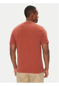United Colors of Benetton - United Colors Of Benetton T-Shirt 36JGU105U Bordowy Relaxed Fit. Kolor: czerwony. Materiał: bawełna