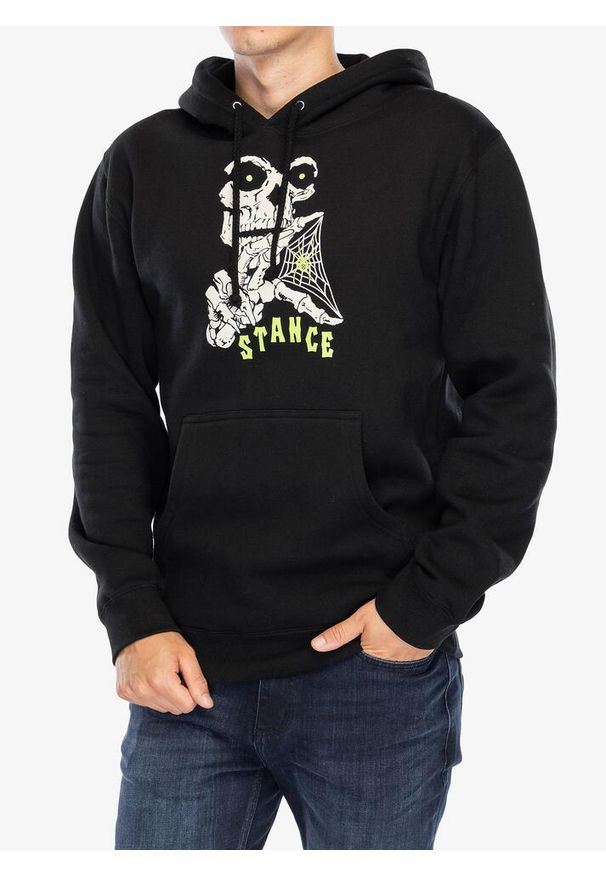 Bluza z kapturem Stance Itsy Bitsy Hoodie. Typ kołnierza: kaptur. Kolor: czarny