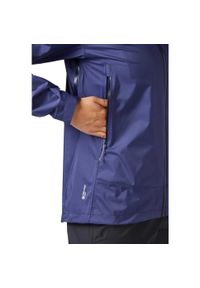 Kurtka przeciwdeszczowa damska Rab Downpour Plus 2.0 Jacket z kapturem. Typ kołnierza: kaptur. Kolor: zielony