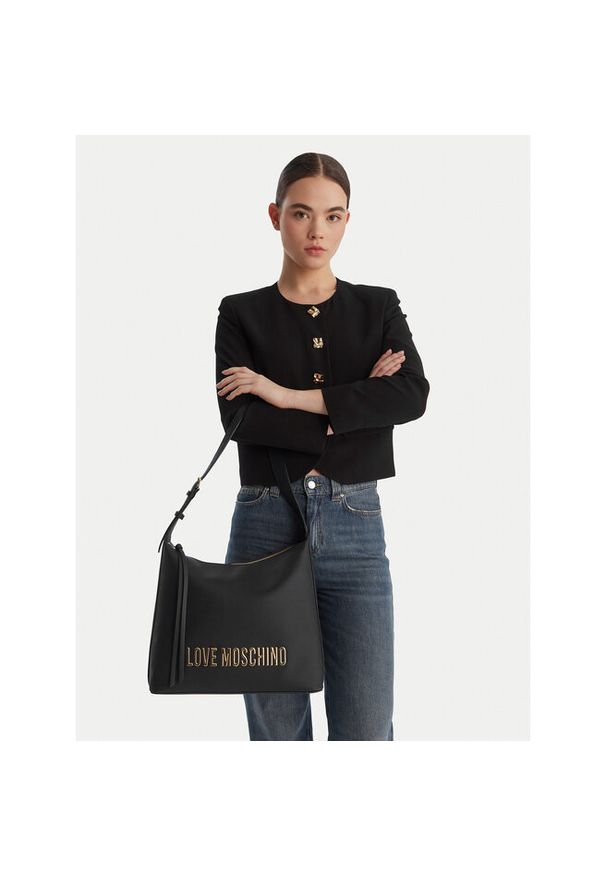 Love Moschino - Torebka LOVE MOSCHINO. Kolor: czarny