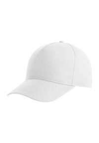 ATLANTIS - Dziecięca/Kids Recy Five 5 Panel Recycled Baseball Cap. Kolor: biały