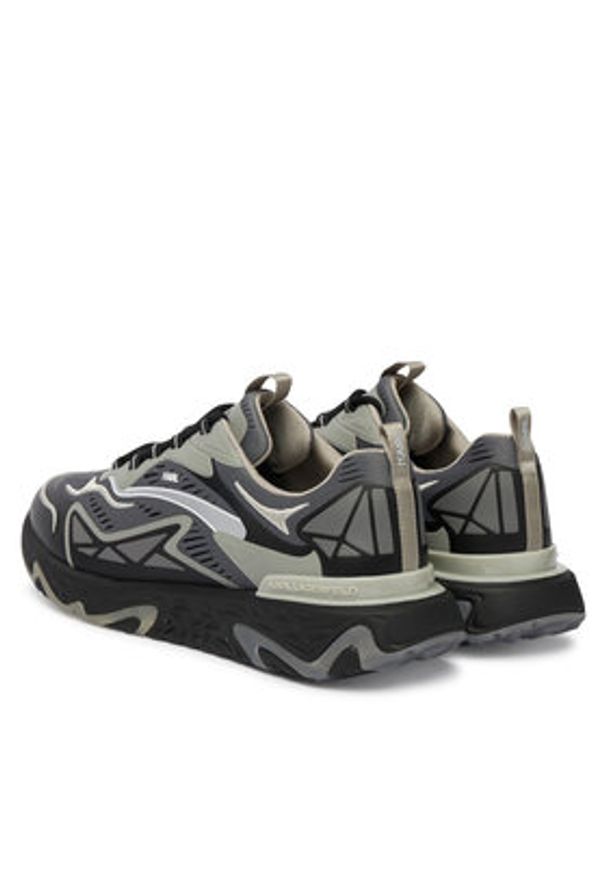 Karl Lagerfeld - KARL LAGERFELD Sneakersy Blaze KL52428 Szary. Kolor: szary. Materiał: materiał