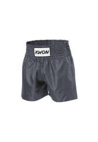 KWON - Spodenki do boksu tajskiego Kwon. Kolor: wielokolorowy, szary, brązowy