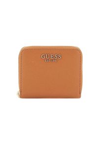 Guess - GUESS Brązowy portfel damski Laurel. Kolor: brązowy. Materiał: skóra ekologiczna #3