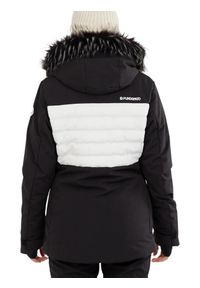 FUNDANGO - Kurtka narciarska damska Fundango Salina Padded. Kolor: czarny. Materiał: futro. Wzór: aplikacja. Sezon: zima. Sport: narciarstwo