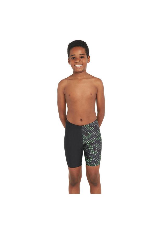 ZOGGS - Kąpielówki chłopięce Zoggs Camo Print Jammer Boys. Kolor: czarny. Wzór: nadruk