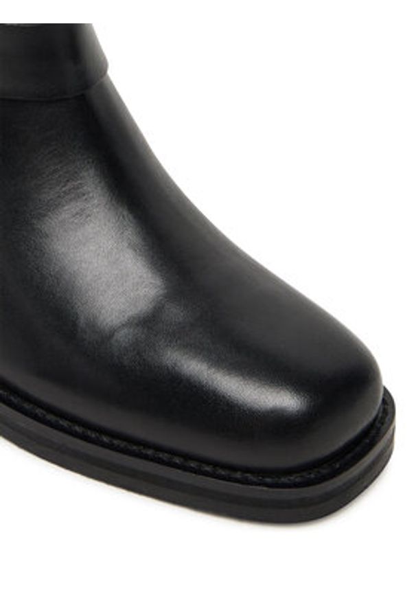 Bronx Kozaki Ky Ley 14402-US Czarny. Kolor: czarny. Materiał: skóra