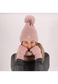 HEAT KEEPER - Zestaw termiczny Damskie rękawiczki/czapka Rozmiar uniwersalny. Kolor: różowy. Materiał: poliakryl. Sezon: zima. Styl: sportowy #2