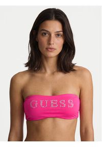Guess Góra od bikini E6GJ45 KF442 Różowy. Kolor: różowy. Materiał: syntetyk #3