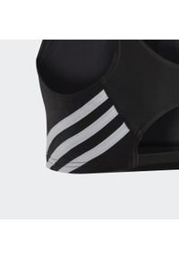 Adidas - Bikini 3-Stripes. Kolor: czarny, biały, wielokolorowy. Materiał: materiał