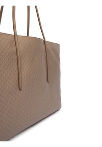 Calvin Klein Torebka Emblem Aop Large Tote W/ Pouch LV04F3364G Beżowy. Kolor: beżowy. Materiał: skórzane #2