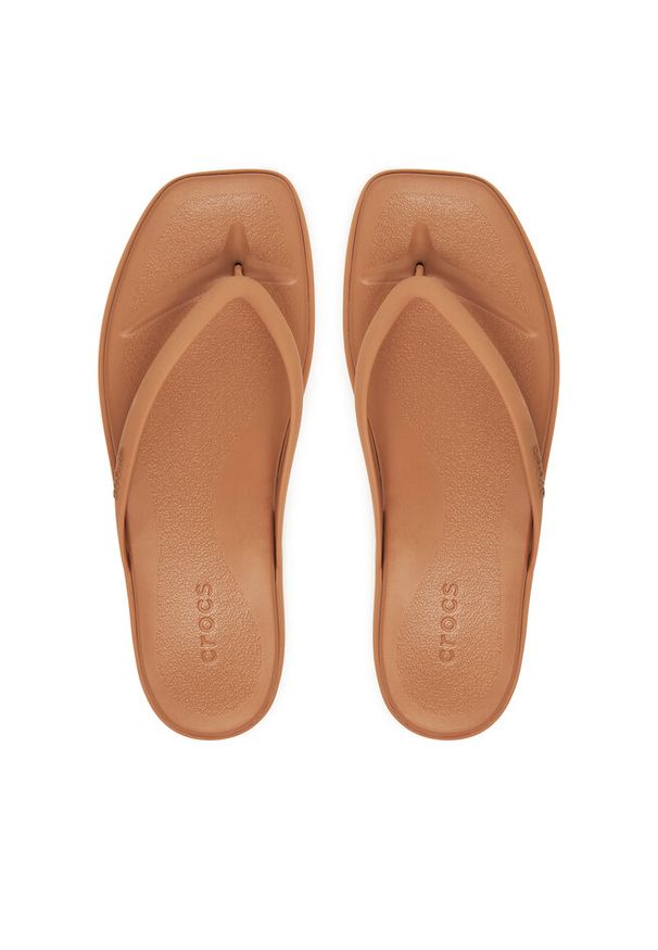 Japonki Crocs. Kolor: brązowy