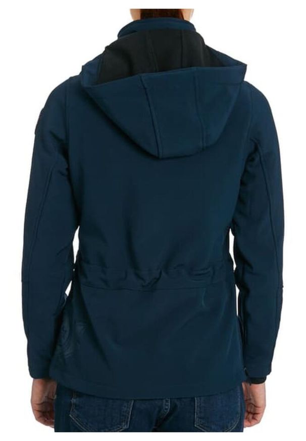 CANADIAN PEAK - Kurtka turystyczna damska Canadian Peak Toka softshell. Kolor: niebieski. Materiał: elastan, poliester. Sport: turystyka piesza