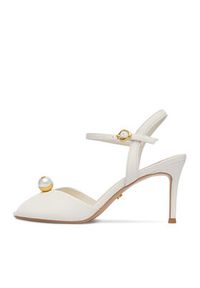 Gino Rossi - GINO ROSSI Sandały CEO-ROSE-LT2090-2-N Biały. Kolor: biały. Materiał: skóra #8
