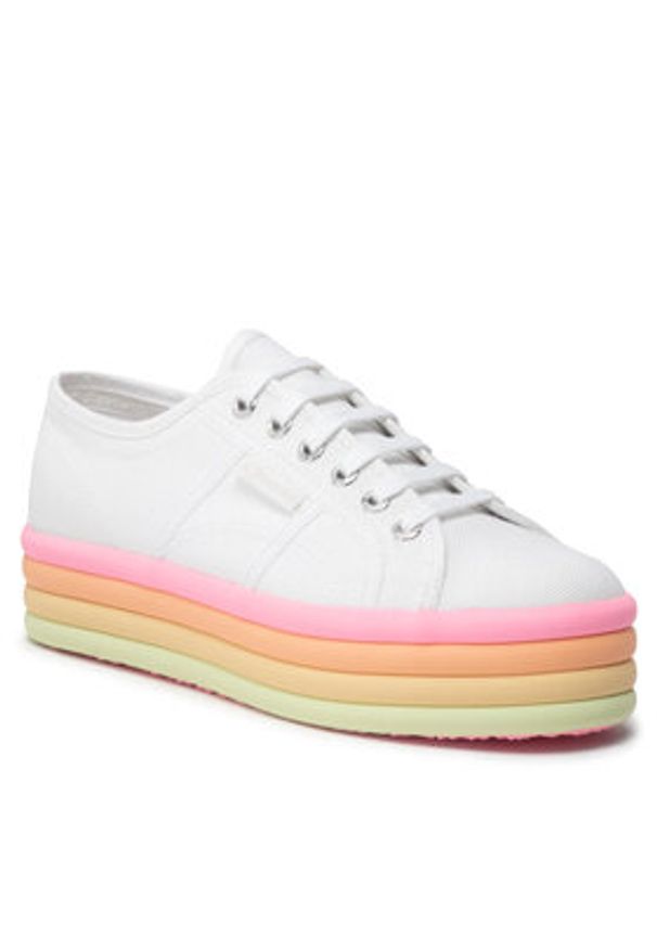 Superga Sneakersy 2790 Candy S2116KW Biały. Kolor: biały. Materiał: materiał